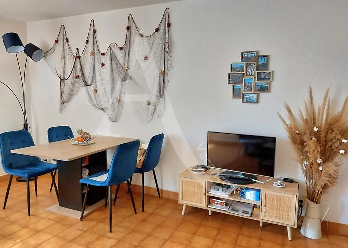Apartamento Rdc Avec Piscine, Climatisation Et Garage Sète